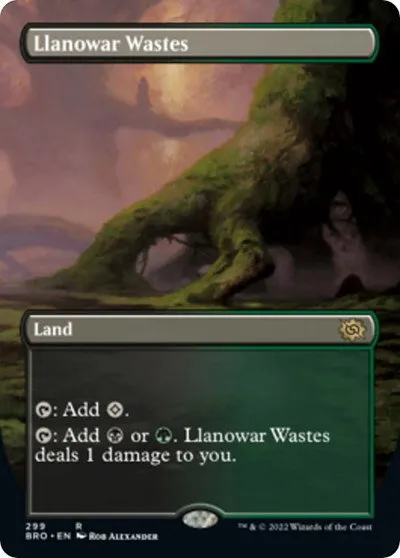 Llanowar Wastes - Foil