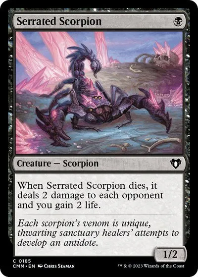 Serrated Scorpion - Foil
