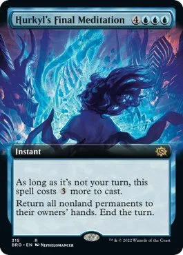Hurkyl's Final Meditation - Foil