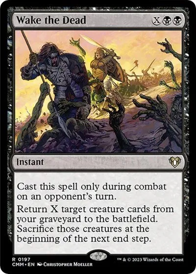 Wake the Dead - Foil