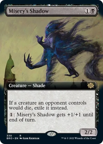 Misery's Shadow - Foil