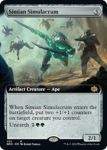 Simian Simulacrum - Foil