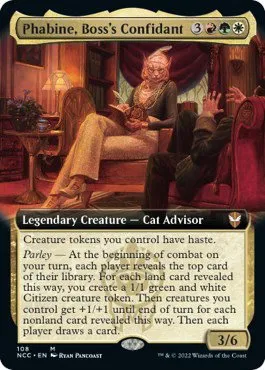Phabine, Boss's Confidant - Foil