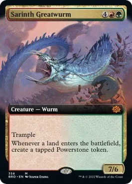 Sarinth Greatwurm - Foil