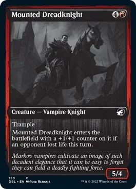 Mounted Dreadknight - Foil