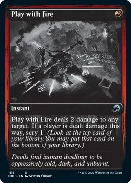 Play with Fire - Foil