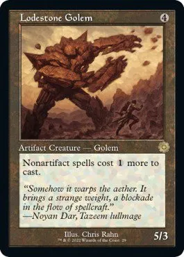 Lodestone Golem - Foil