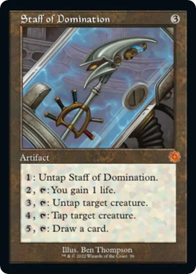 Staff of Domination - Foil