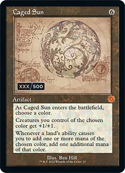 Caged Sun - Serial Numbered