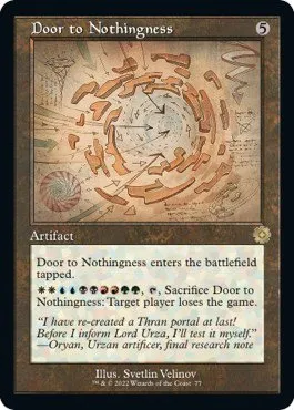 Door to Nothingness - Foil