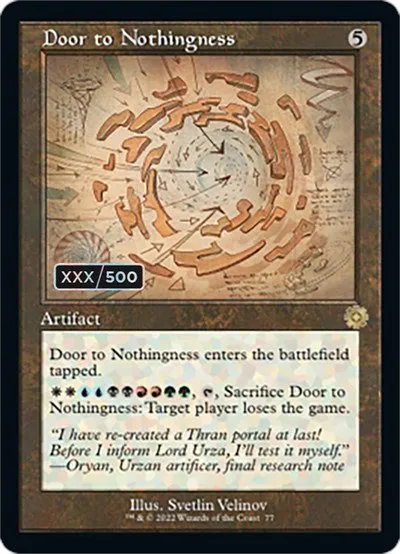 Door to Nothingness - Serial Numbered