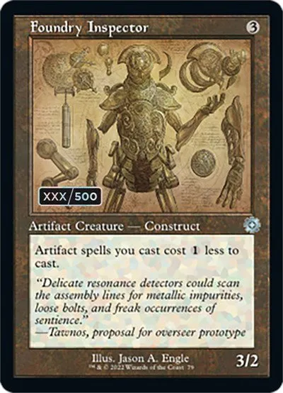 Foundry Inspector - Serial Numbered