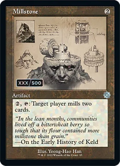 Millstone - Serial Numbered