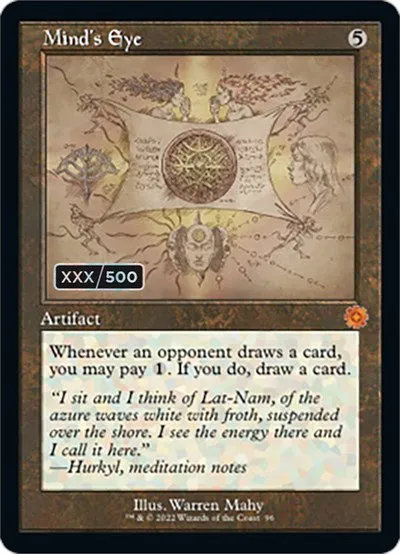 Mind's Eye - Serial Numbered
