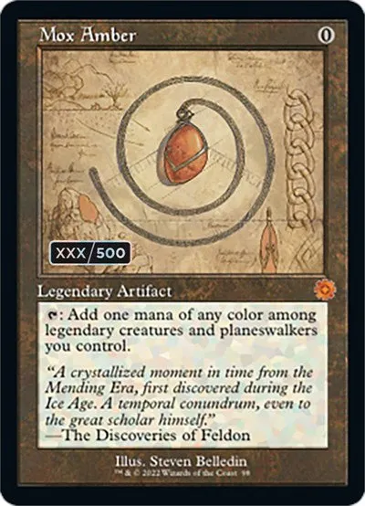 Mox Amber - Serial Numbered