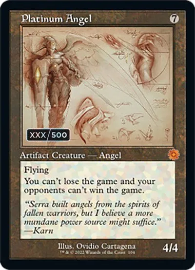 Platinum Angel - Serial Numbered