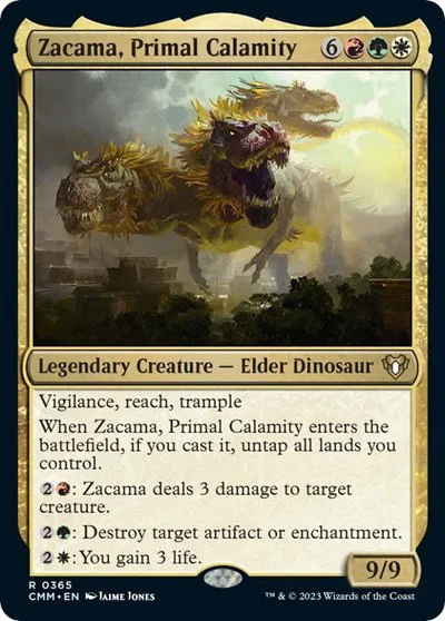 Zacama, Primal Calamity - Foil