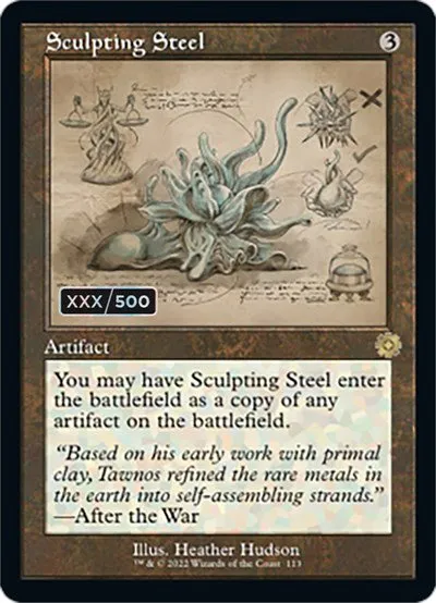 Sculpting Steel - Serial Numbered