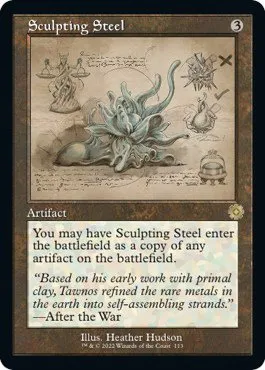 Sculpting Steel - Foil