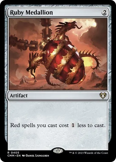 Ruby Medallion - Foil