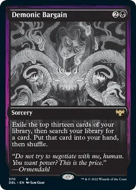 Demonic Bargain - Foil