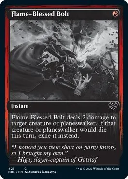 Flame-Blessed Bolt - Foil