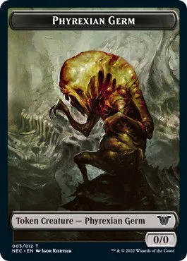 Phyrexian Germ // Spirit (002) Double-Sided Token