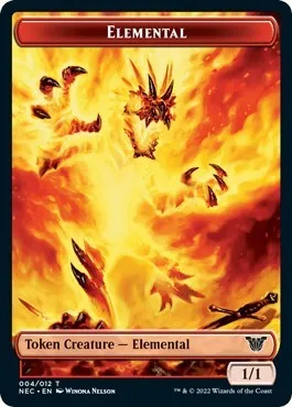Elemental // Spirit (009) Double-Sided Token