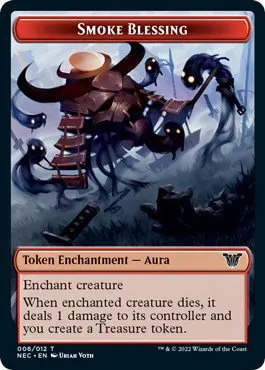 Smoke Blessing // Treasure Double-Sided Token