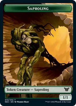 Saproling // Spirit (002) Double-Sided Token