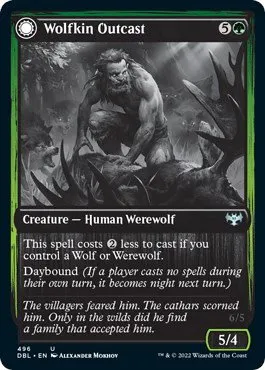 Wolfkin Outcast - Foil