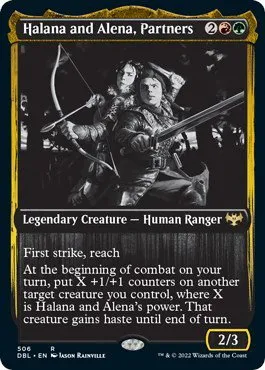 Halana and Alena, Partners - Foil