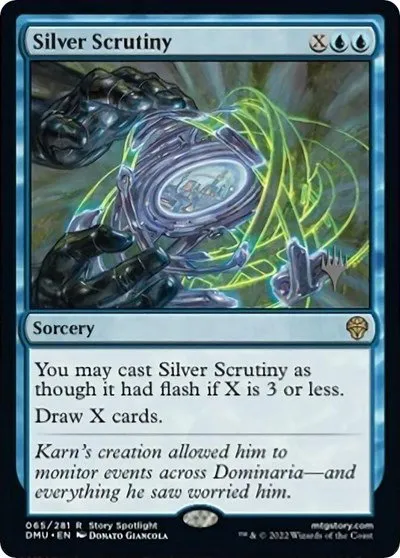 Silver Scrutiny - Foil