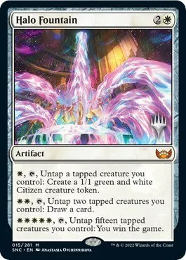 Halo Fountain - Foil Halo Fountain