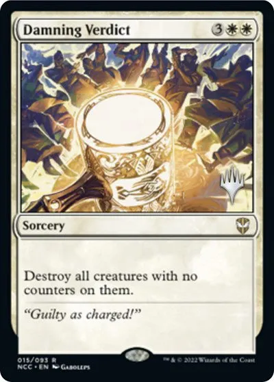 Damning Verdict - Foil Damning Verdict