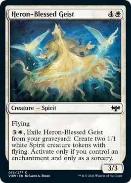 Heron-Blessed Geist - Foil