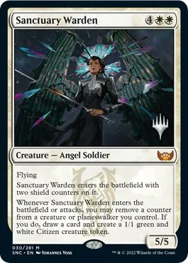 Sanctuary Warden - Foil Sanctuary Warden