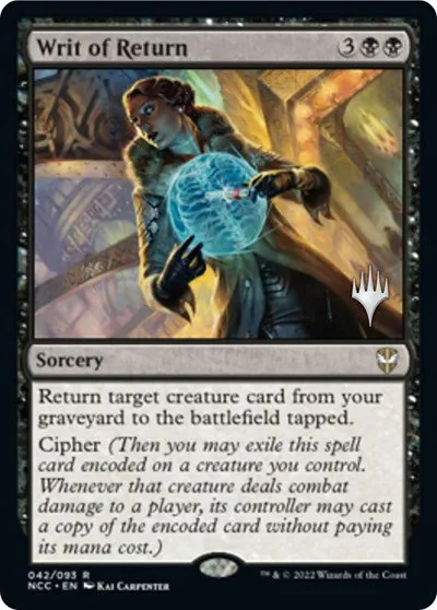 Writ of Return - Foil Writ Of Return