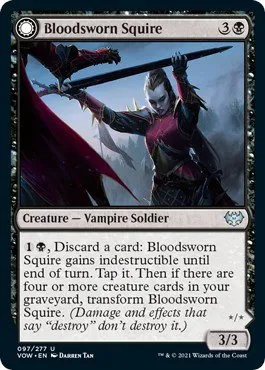 Bloodsworn Squire - Foil