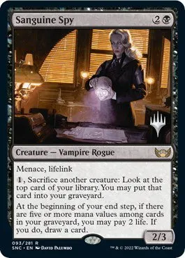 Sanguine Spy - Foil