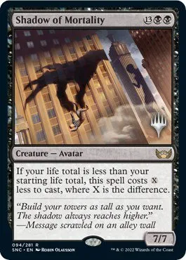 Shadow of Mortality - Foil