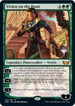 Vivien on the Hunt - Foil