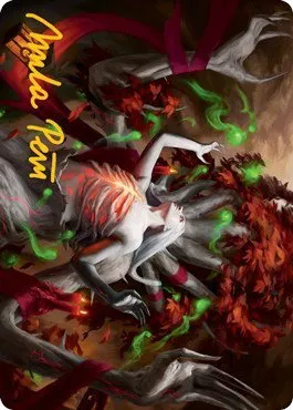 Dryad's Revival Art Card - Gold Stamped Signature