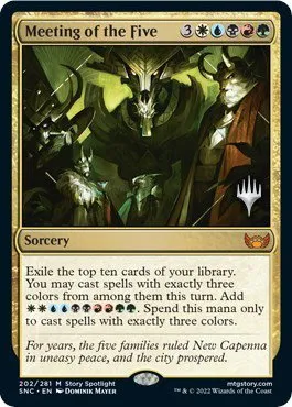Meeting of the Five - Foil