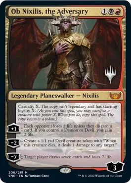 Ob Nixilis, the Adversary - Foil