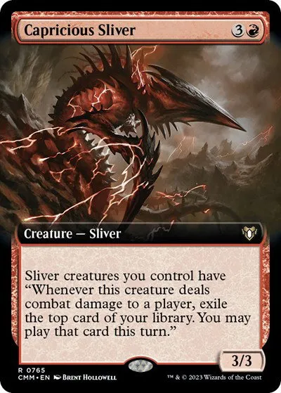 Capricious Sliver - Foil