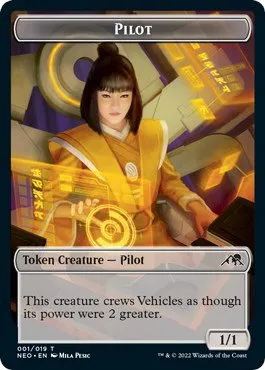 Pilot Token - Foil Pilot Token
