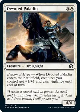 Devoted Paladin - Normal Devoted Paladin