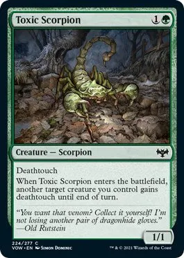 Toxic Scorpion - Foil