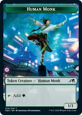 Human Monk Token - Normal Human Monk Token